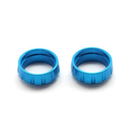 SPRING COLLAR for SHORT SPRING (T.Blue/2pcs) - GRIPWORKS RC