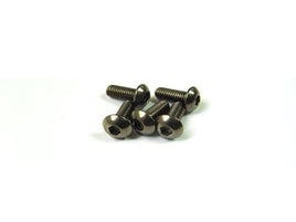 HIRO SEIKO TITANIUM HEX SOCKET BUTTON HEAD SCREW [M3X5/6/8/10/12/14/16/20/22/25] - GRIPWORKS RC