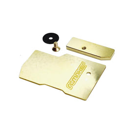 LCG FLOATING RECEIVER/ FAN PLATE SET FOR MUGEN MTC2 - BRASS