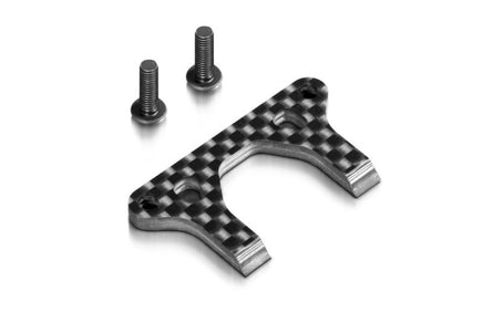 T4'20 GRAPHITE BUMPER UPPER HOLDER BRACE 3.0MM - GRIPWORKS RC