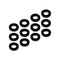 1UP RACING 3x6mm Precision Aluminum Shims - GRIPWORKS RC