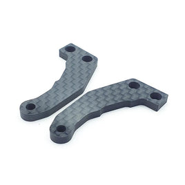 GEOCARBON V2 FRONT STEERING ARMS FOR AWESOMATIX MMX/MMXA