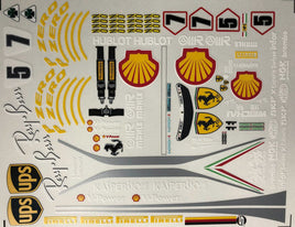 F1PAINTLAB F1 DECAL SHEET 2018 Renault - GRIPWORKS RC