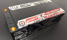 ORCA INFINITE X 5400MAH 7.4V 130C SHORTY 2CELL *NEW* - GRIPWORKS RC