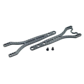 SLIMFLEX V2 1.6MM CARBON TWIN TOPDECK SET FOR MUGEN MTC2