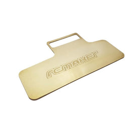 RC MAKER Single Sided Brass Floating Plate (15g) - GRIPWORKS RC