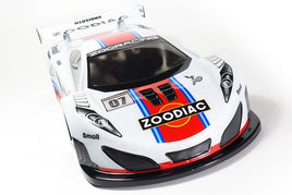 Zoo-Racing ZooDiac 1:10 Touring GT Car Clear Body - 0.7mm REGULAR 190mm - GRIPWORKS RC