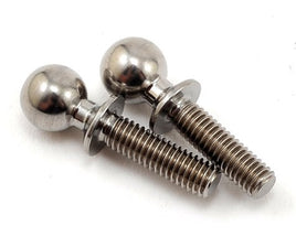 Team Associated 10mm Factory Team Heavy Duty Titanium Ball Stud Set (2) - GRIPWORKS RC