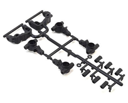 Team Associated B6.1/B6.1D Caster & Steering Block Set - GRIPWORKS RC