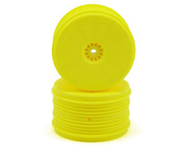 DE Racing Speedline PLUS 2.4 1/10 Buggy Rear Wheel (2) (Yellow) w/12mm Hex (B5/B44.3/22/22-4/D413) - GRIPWORKS RC