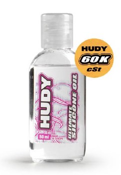 Hudy Ultimate Silicone Oil 60,000cst - 50ml - GRIPWORKS RC