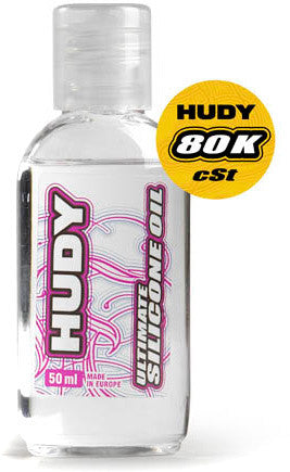 HUDY ULTIMATE SILICONE OIL 80 000 cSt - 50ML - GRIPWORKS RC