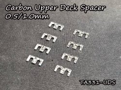 Carbon Upper Deck Spacer 0.5/1.0mm - GRIPWORKS RC