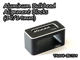 Vigor RC Aluminum Bulkhead Alignment Blocks (17/19mm) - GRIPWORKS RC