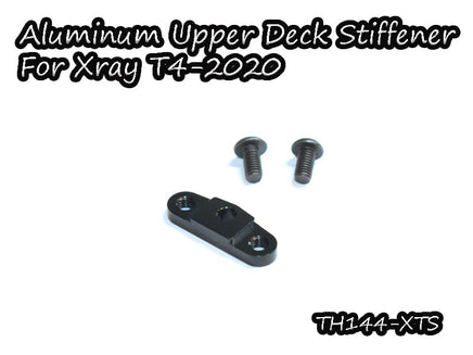 Vigor RC Aluminum Upper Deck Stiffener For Xray T4-2020 - GRIPWORKS RC