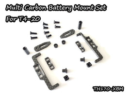Multi Carbon Battery Mount For Xray T4-20/21
