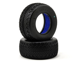 JConcepts 3D's Short Course Tires (2) (Green) - GRIPWORKS RC