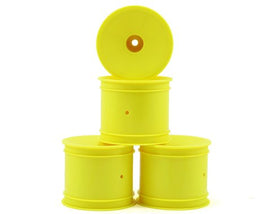 JConcepts 12mm Hex Mono 1/10 Stadium Truck Wheel (4) (T4.1-T6) (Yellow)