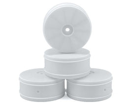 JConcepts 9.5mm Hex Bullet 60mm 4WD Front Buggy Wheels (4) (B44.2) (White) - GRIPWORKS RC