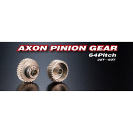 AXON Pinion Gears 64P (22T-60T - GRIPWORKS RC