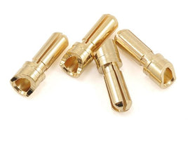 ProTek RC 3.5mm "Super Bullet" Gold Connectors (4 Male) - GRIPWORKS RC