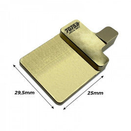 7075 Special Parts XRAY T4 2020 33gr Brass Receiver Holder ( new Version ) - GRIPWORKS RC