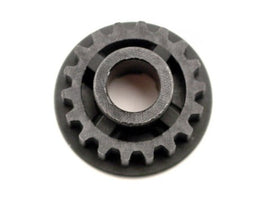 This is a replacement molded composite 19T front belt pulley from XRAY. This pulley goes on the middle shaft, and drives the front belt. - GRIPWORKS RC