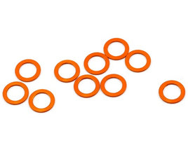 XRAY 5.3x7.8x0.5mm Aluminum Shim (Orange) (10) - GRIPWORKS RC